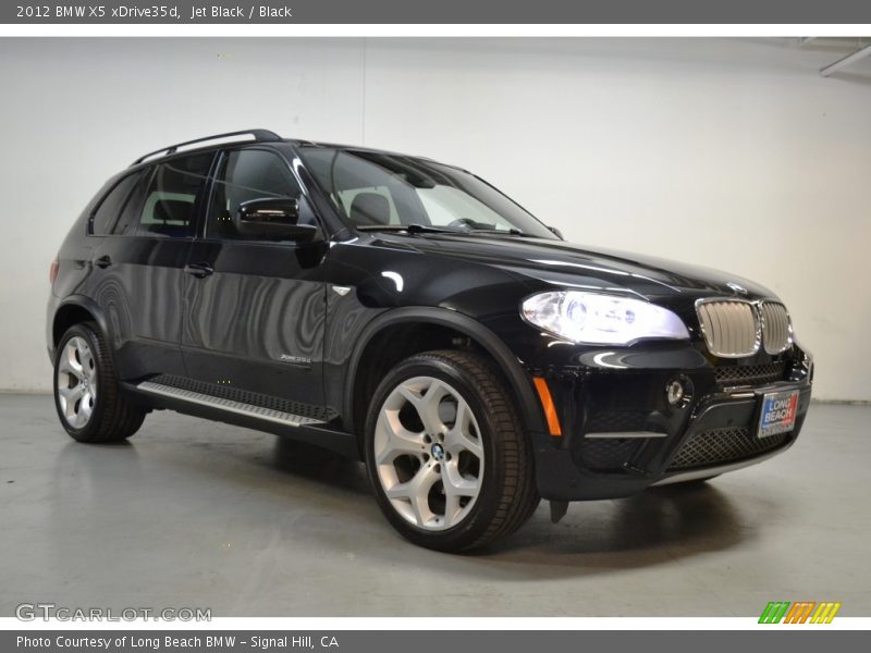 Jet Black / Black 2012 BMW X5 xDrive35d