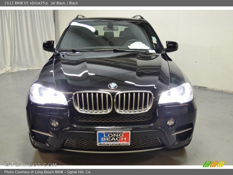 Jet Black / Black 2012 BMW X5 xDrive35d