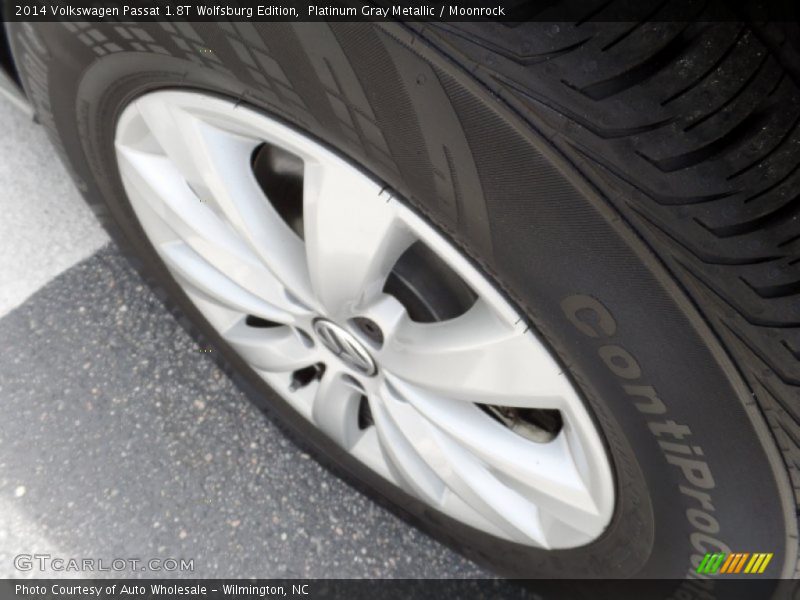 Platinum Gray Metallic / Moonrock 2014 Volkswagen Passat 1.8T Wolfsburg Edition