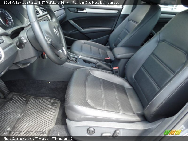 Platinum Gray Metallic / Moonrock 2014 Volkswagen Passat 1.8T Wolfsburg Edition