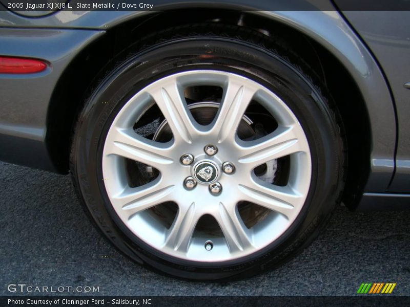 Slate Metallic / Dove Grey 2005 Jaguar XJ XJ8 L