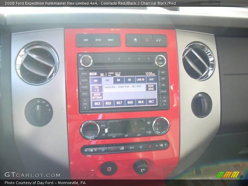 Colorado Red/Black / Charcoal Black/Red 2008 Ford Expedition Funkmaster Flex Limited 4x4