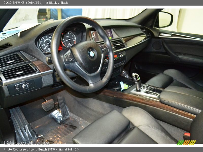 Jet Black / Black 2012 BMW X5 xDrive35d