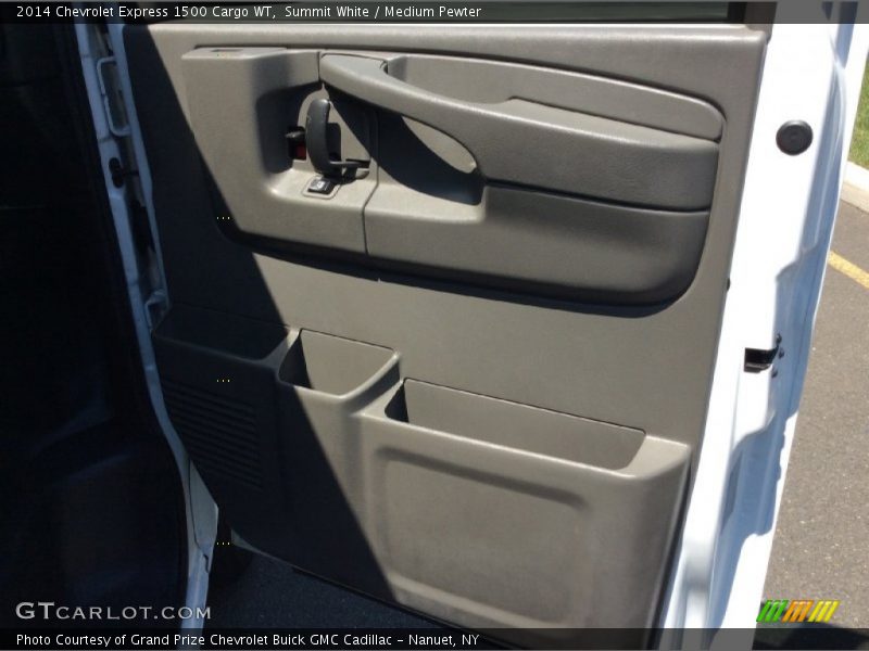 Summit White / Medium Pewter 2014 Chevrolet Express 1500 Cargo WT
