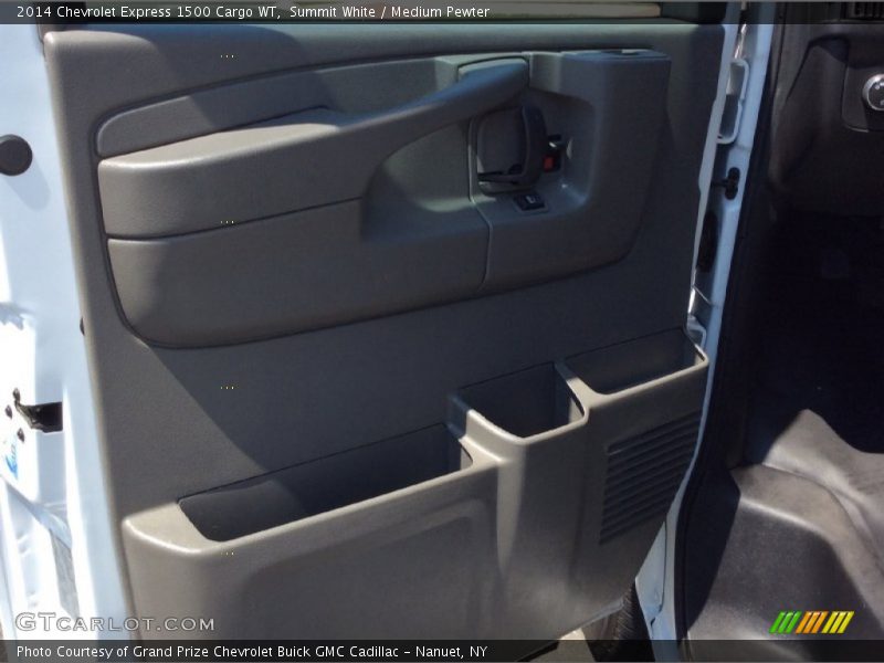 Summit White / Medium Pewter 2014 Chevrolet Express 1500 Cargo WT