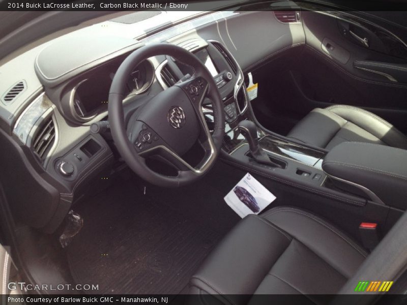 Carbon Black Metallic / Ebony 2014 Buick LaCrosse Leather