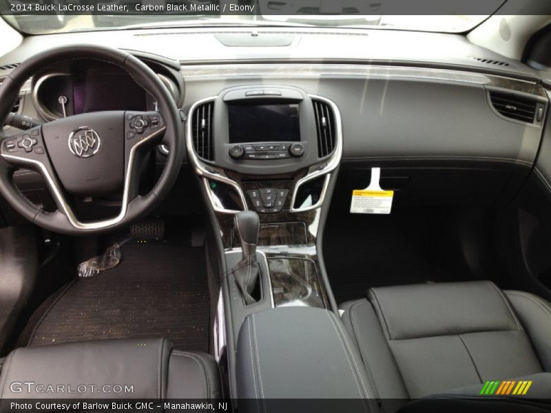 Carbon Black Metallic / Ebony 2014 Buick LaCrosse Leather