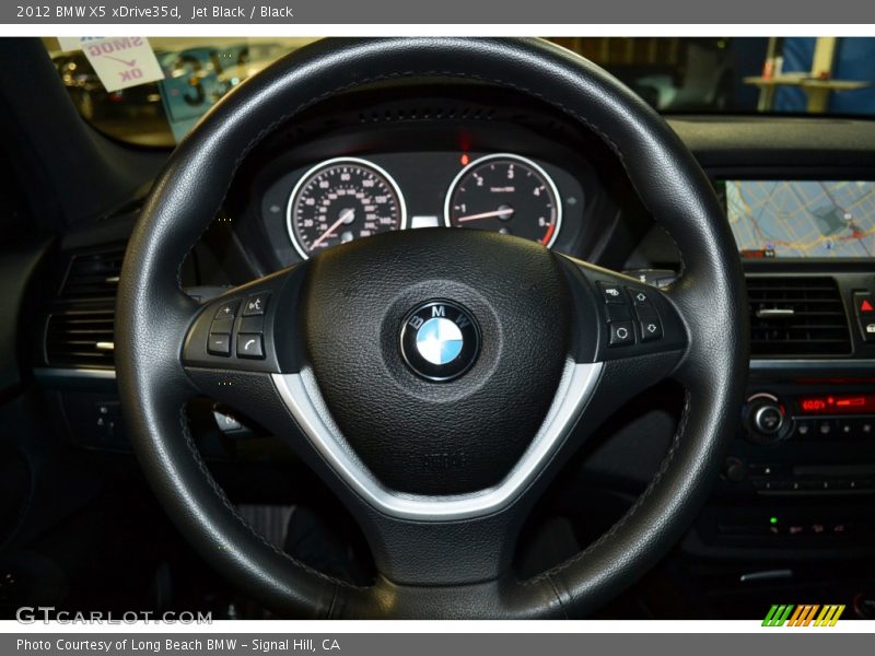 Jet Black / Black 2012 BMW X5 xDrive35d