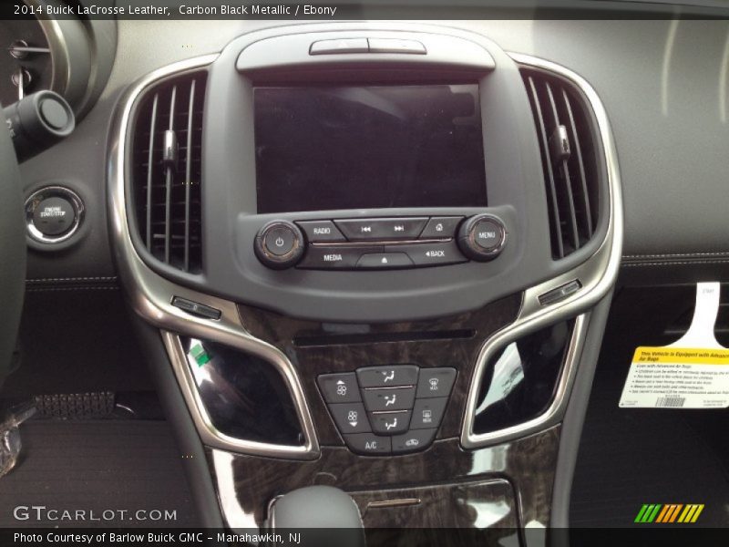 Carbon Black Metallic / Ebony 2014 Buick LaCrosse Leather