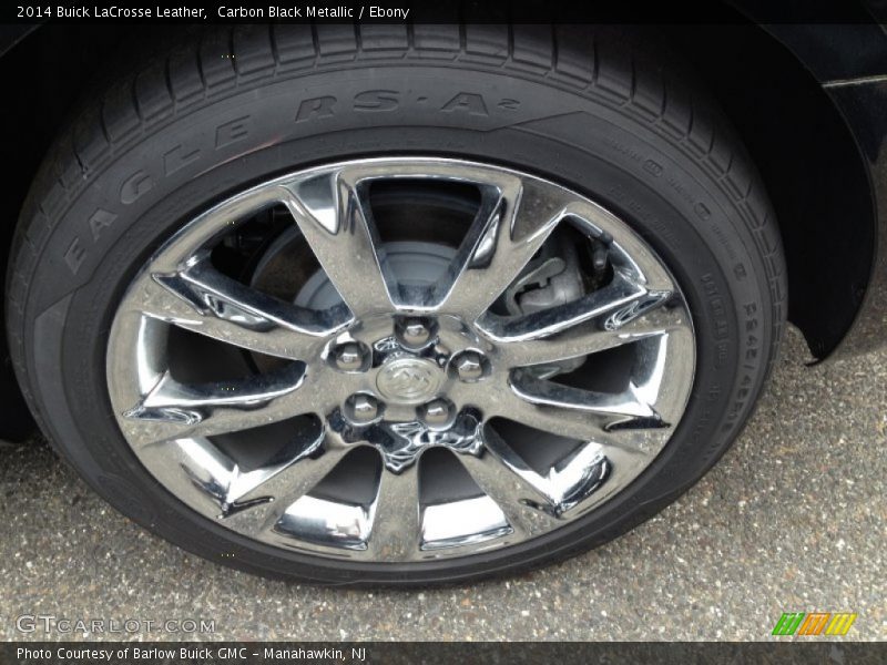 Carbon Black Metallic / Ebony 2014 Buick LaCrosse Leather