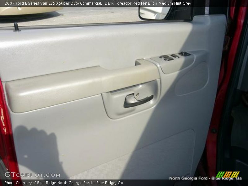 Dark Toreador Red Metallic / Medium Flint Grey 2007 Ford E Series Van E350 Super Duty Commercial