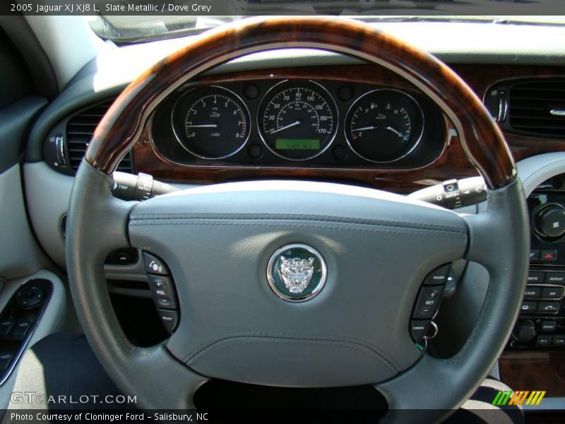 Slate Metallic / Dove Grey 2005 Jaguar XJ XJ8 L