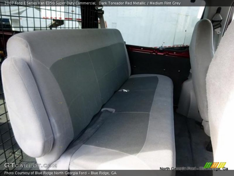 Dark Toreador Red Metallic / Medium Flint Grey 2007 Ford E Series Van E350 Super Duty Commercial