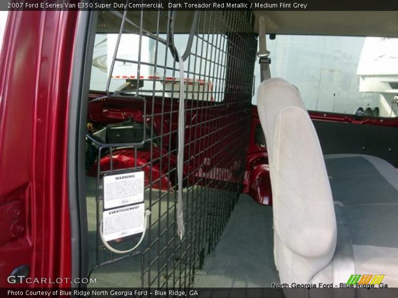 Dark Toreador Red Metallic / Medium Flint Grey 2007 Ford E Series Van E350 Super Duty Commercial