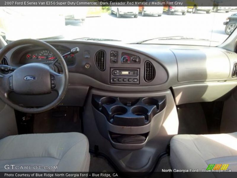 Dark Toreador Red Metallic / Medium Flint Grey 2007 Ford E Series Van E350 Super Duty Commercial