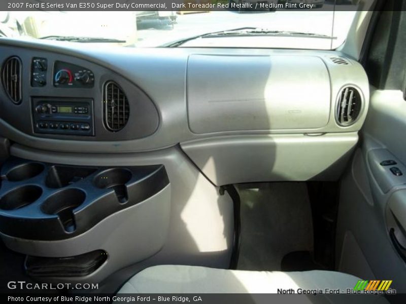Dark Toreador Red Metallic / Medium Flint Grey 2007 Ford E Series Van E350 Super Duty Commercial