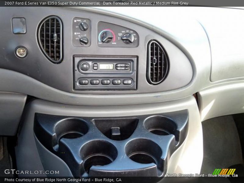 Dark Toreador Red Metallic / Medium Flint Grey 2007 Ford E Series Van E350 Super Duty Commercial