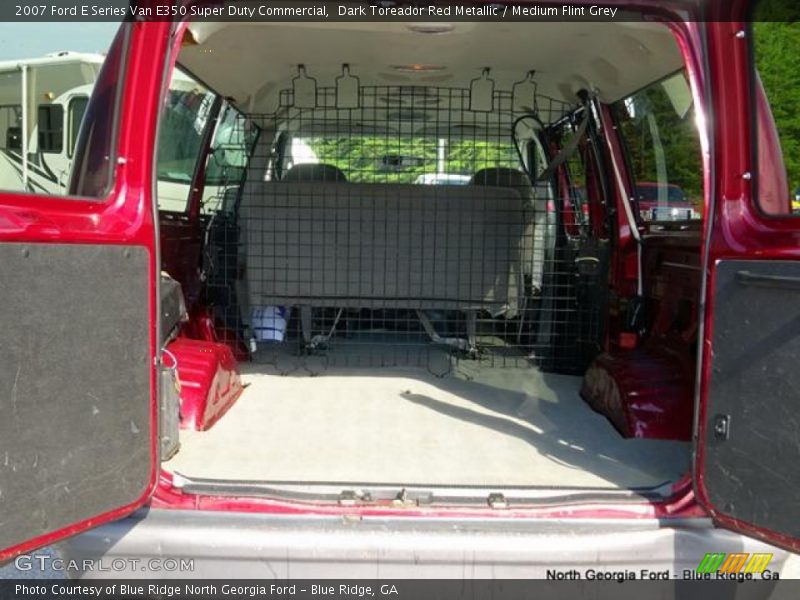 Dark Toreador Red Metallic / Medium Flint Grey 2007 Ford E Series Van E350 Super Duty Commercial