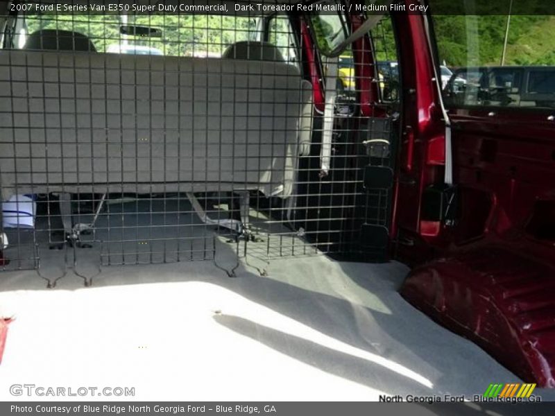Dark Toreador Red Metallic / Medium Flint Grey 2007 Ford E Series Van E350 Super Duty Commercial