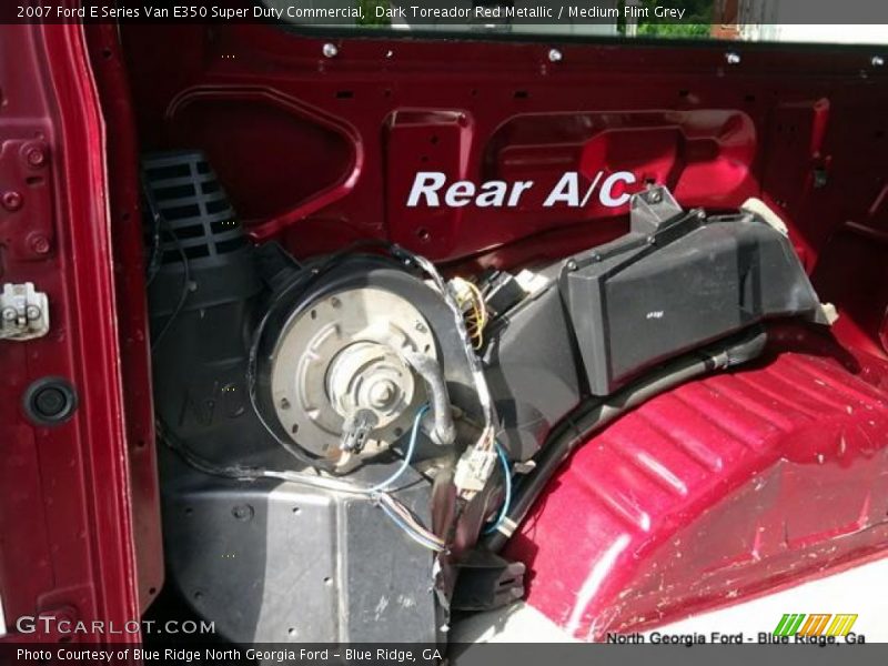 Dark Toreador Red Metallic / Medium Flint Grey 2007 Ford E Series Van E350 Super Duty Commercial