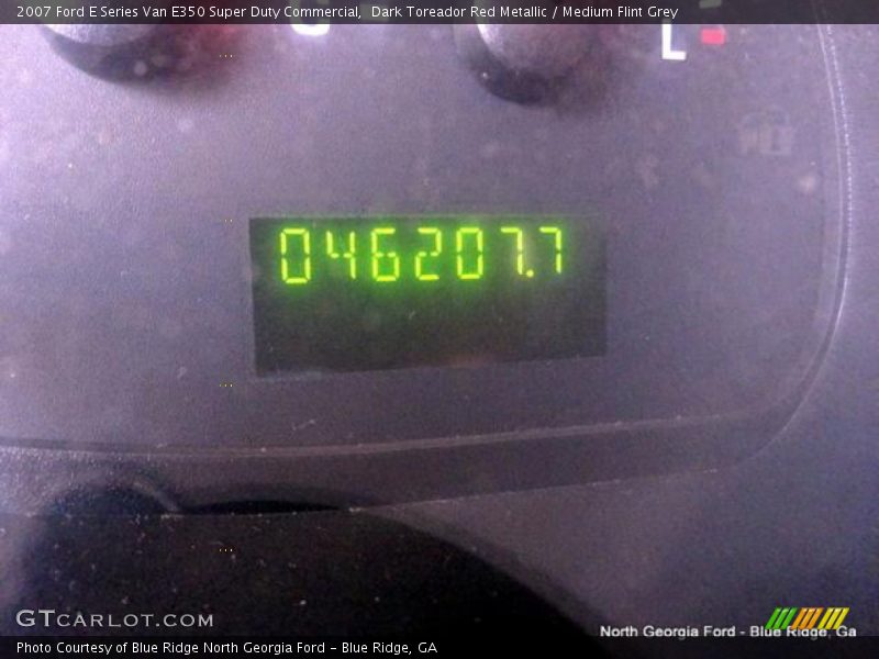 Dark Toreador Red Metallic / Medium Flint Grey 2007 Ford E Series Van E350 Super Duty Commercial