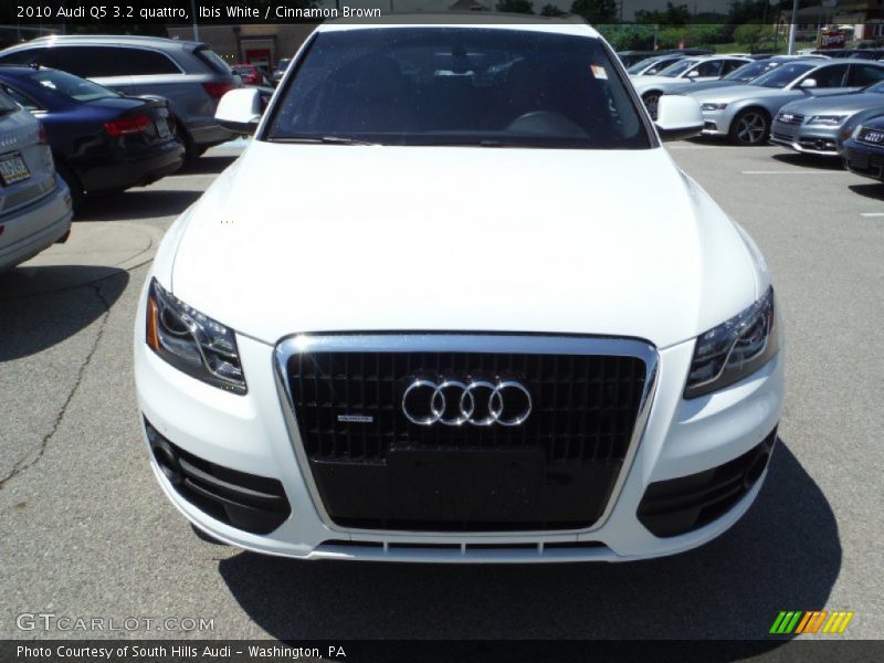 Ibis White / Cinnamon Brown 2010 Audi Q5 3.2 quattro