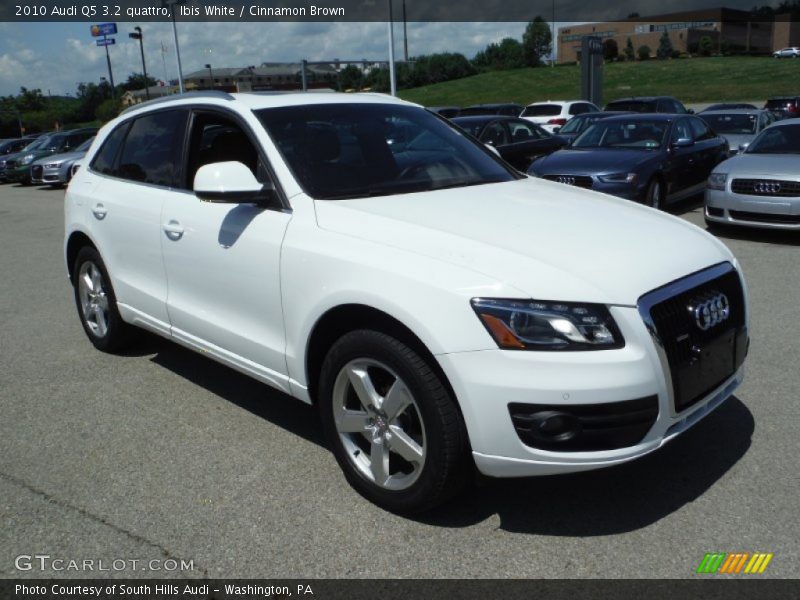 Ibis White / Cinnamon Brown 2010 Audi Q5 3.2 quattro