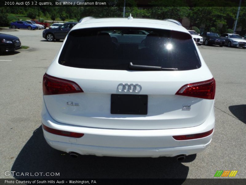Ibis White / Cinnamon Brown 2010 Audi Q5 3.2 quattro