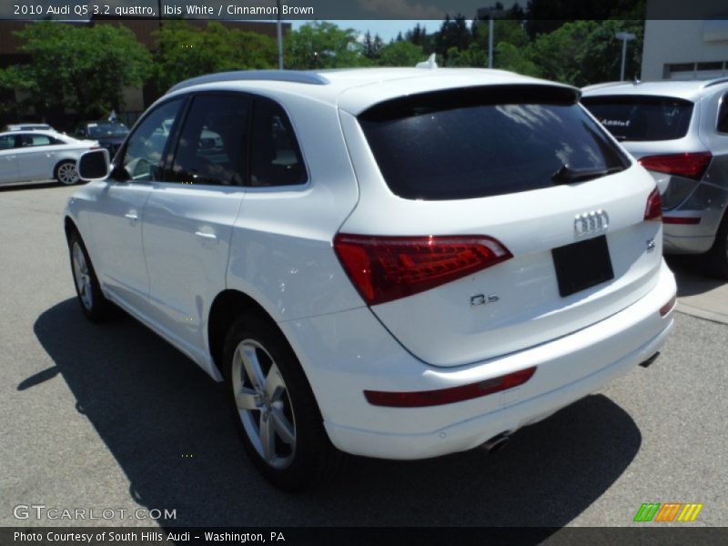 Ibis White / Cinnamon Brown 2010 Audi Q5 3.2 quattro