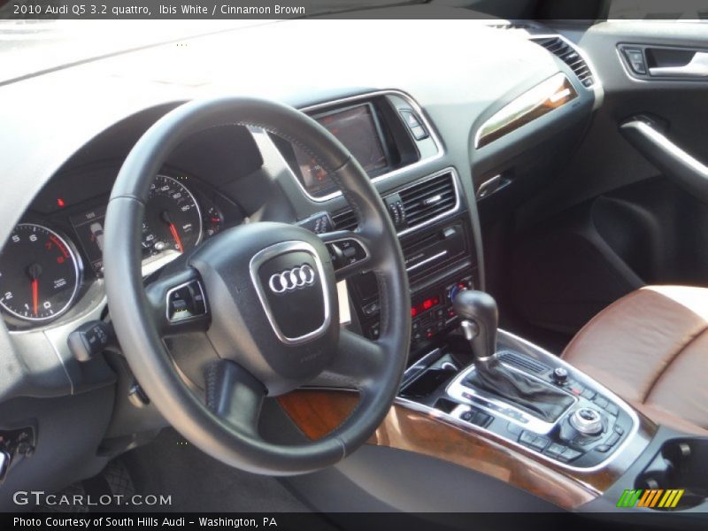 Ibis White / Cinnamon Brown 2010 Audi Q5 3.2 quattro
