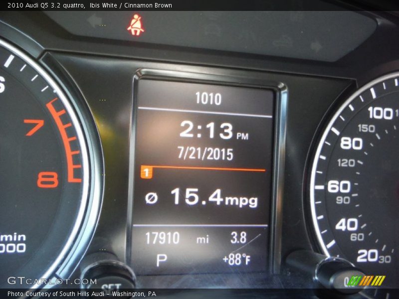 Ibis White / Cinnamon Brown 2010 Audi Q5 3.2 quattro