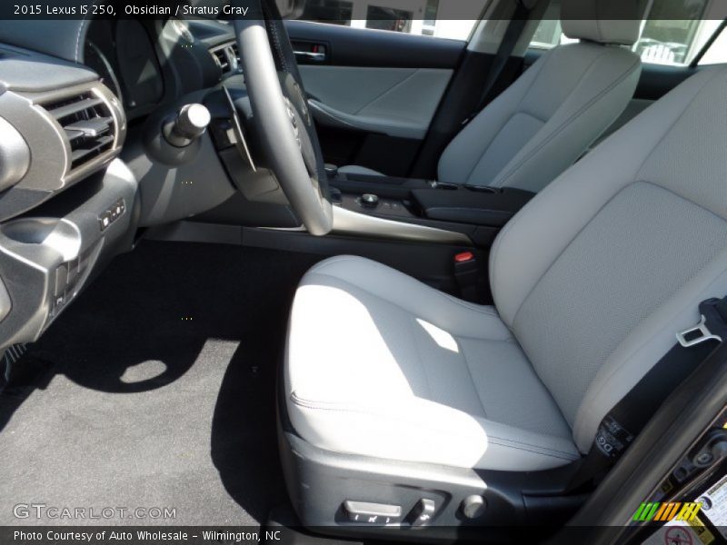 Obsidian / Stratus Gray 2015 Lexus IS 250