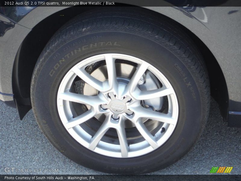 Moonlight Blue Metallic / Black 2012 Audi Q5 2.0 TFSI quattro