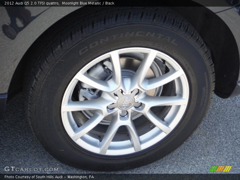 Moonlight Blue Metallic / Black 2012 Audi Q5 2.0 TFSI quattro