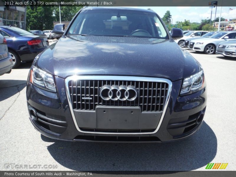 Moonlight Blue Metallic / Black 2012 Audi Q5 2.0 TFSI quattro