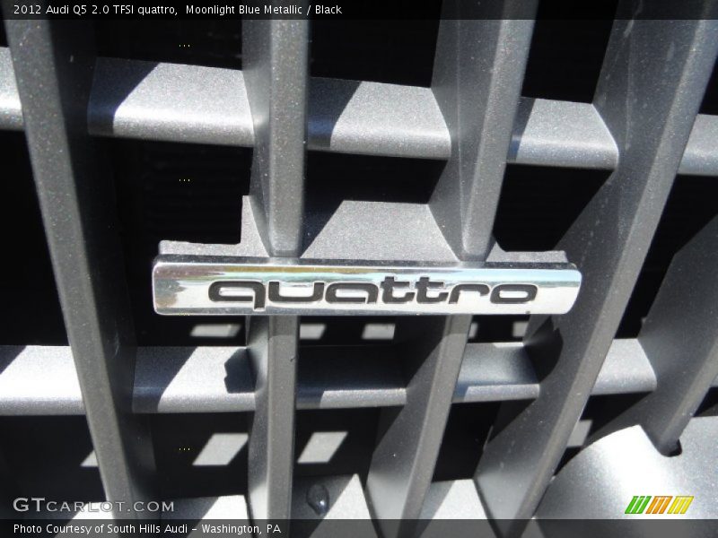 Moonlight Blue Metallic / Black 2012 Audi Q5 2.0 TFSI quattro