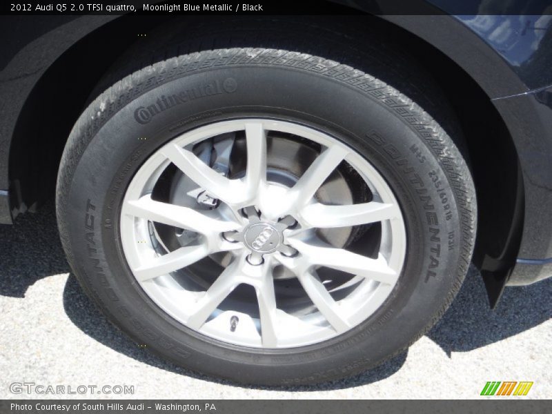 Moonlight Blue Metallic / Black 2012 Audi Q5 2.0 TFSI quattro