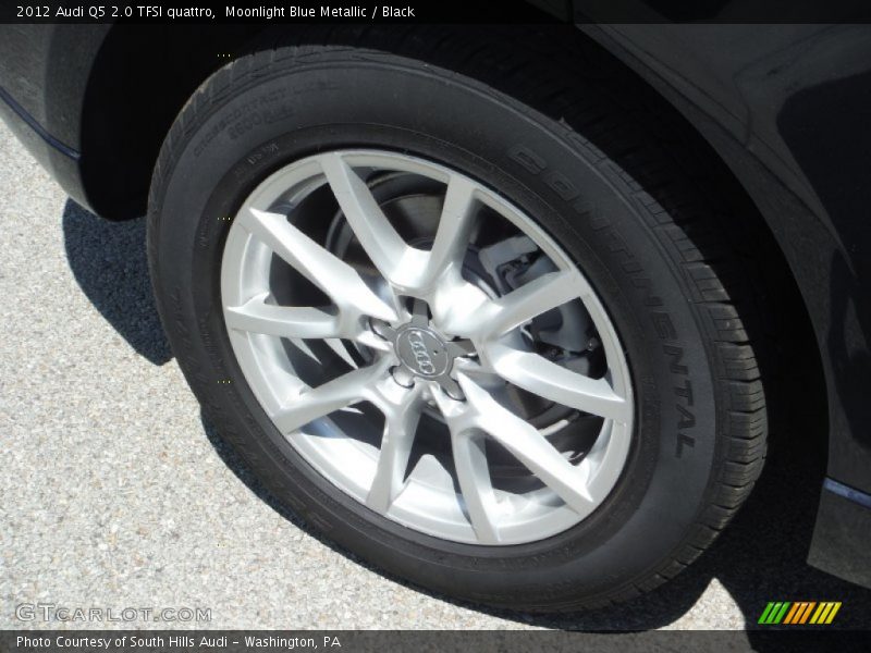 Moonlight Blue Metallic / Black 2012 Audi Q5 2.0 TFSI quattro