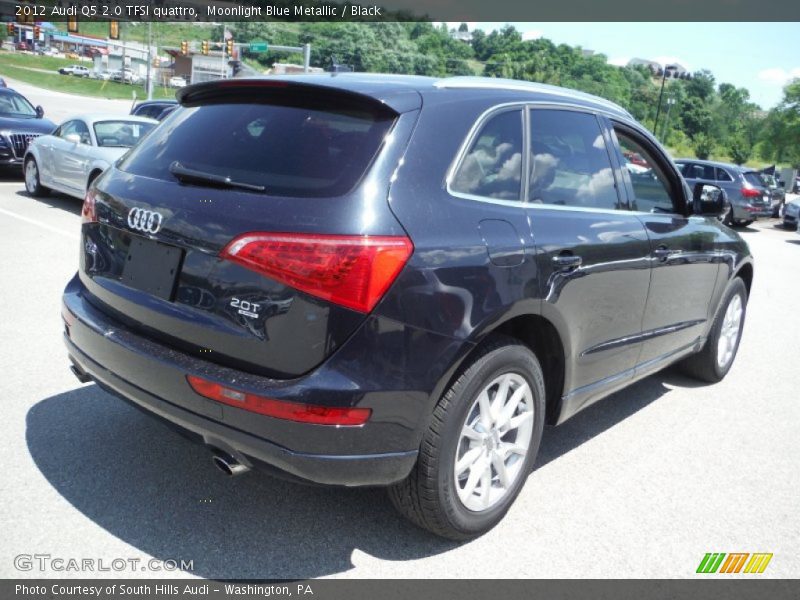 Moonlight Blue Metallic / Black 2012 Audi Q5 2.0 TFSI quattro