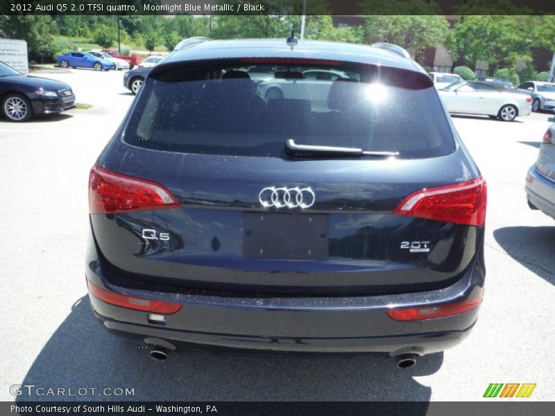 Moonlight Blue Metallic / Black 2012 Audi Q5 2.0 TFSI quattro