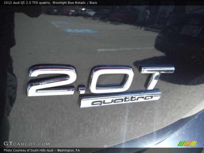 Moonlight Blue Metallic / Black 2012 Audi Q5 2.0 TFSI quattro