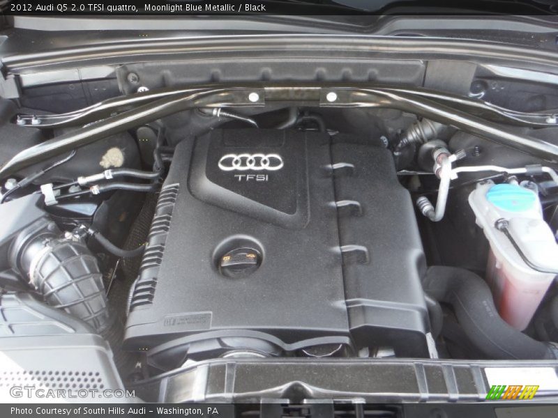 Moonlight Blue Metallic / Black 2012 Audi Q5 2.0 TFSI quattro
