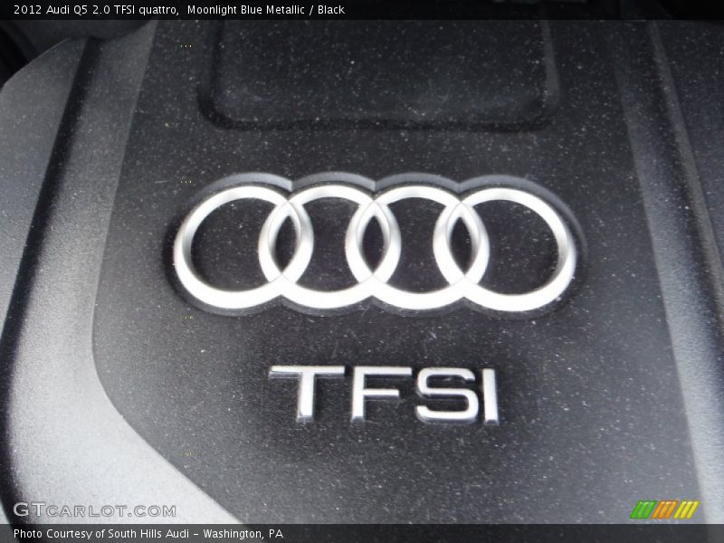 Moonlight Blue Metallic / Black 2012 Audi Q5 2.0 TFSI quattro