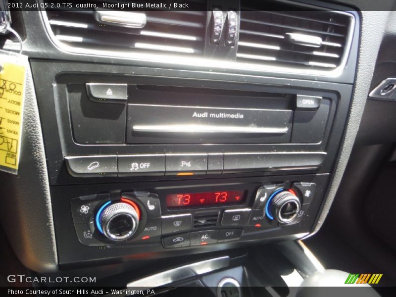 Moonlight Blue Metallic / Black 2012 Audi Q5 2.0 TFSI quattro