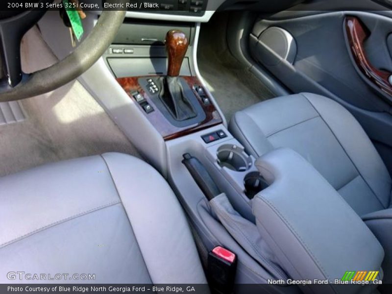 Electric Red / Black 2004 BMW 3 Series 325i Coupe