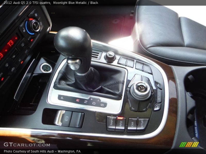 Moonlight Blue Metallic / Black 2012 Audi Q5 2.0 TFSI quattro