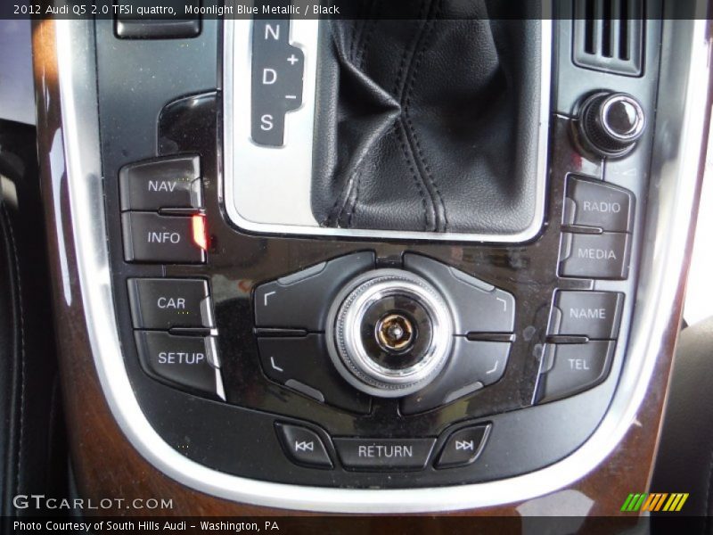 Moonlight Blue Metallic / Black 2012 Audi Q5 2.0 TFSI quattro