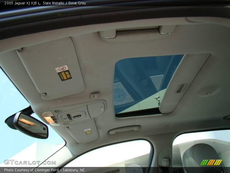 Slate Metallic / Dove Grey 2005 Jaguar XJ XJ8 L