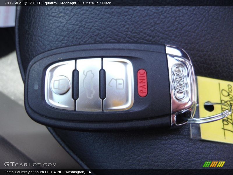 Moonlight Blue Metallic / Black 2012 Audi Q5 2.0 TFSI quattro