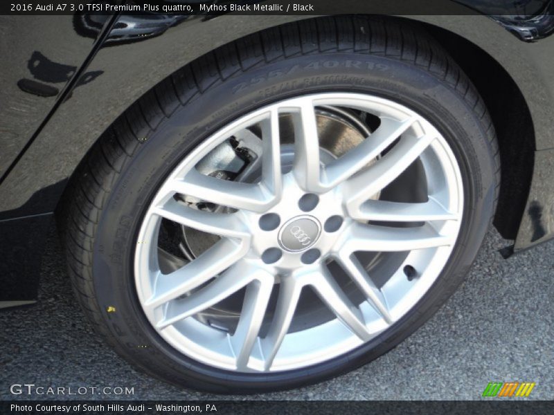 Mythos Black Metallic / Black 2016 Audi A7 3.0 TFSI Premium Plus quattro